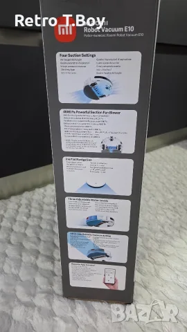 Xiaomi robot vacuum e10, снимка 2 - Прахосмукачки - 56066376