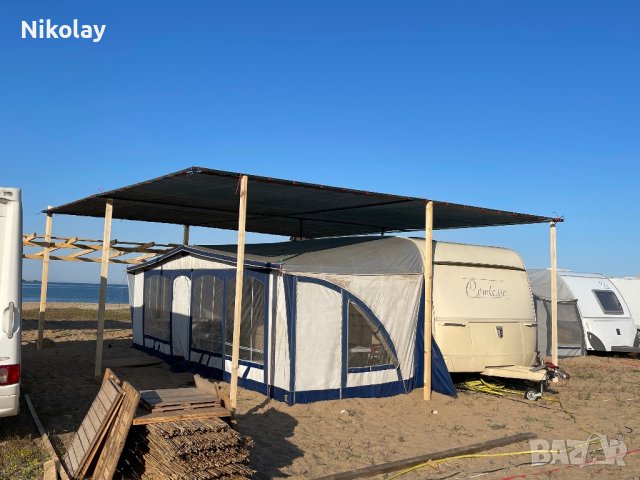 Засенчваща мрежа с модулна конструкция, снимка 2 - Огради и мрежи - 40693942