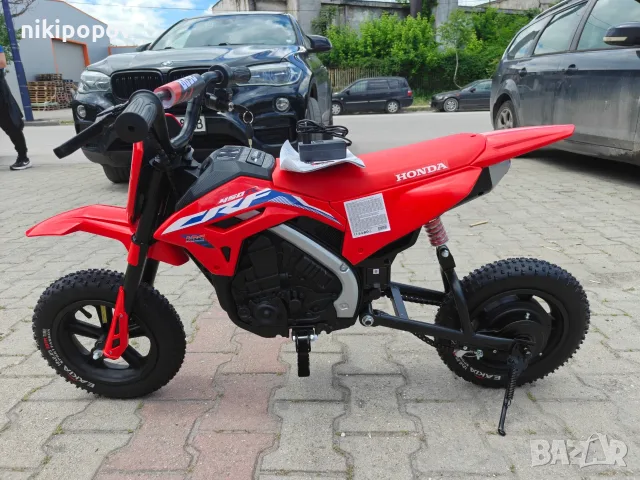 HONDA Детски акумулаторен мотор 24V CRF450, снимка 8 - Детски велосипеди, триколки и коли - 55940457