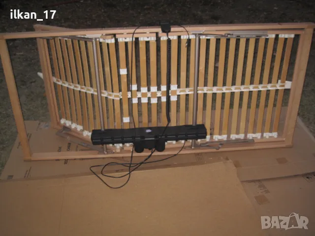 Подматрачна рамка Електрическа 90x200 Внос от Холандия в отлично състояние Като Нова!, снимка 11 - Спални и легла - 48004842