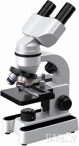 Образователен Биологичен Микроскоп за Ученици и Студенти с х1600 Увеличение, снимка 2 - Образователни игри - 52480039