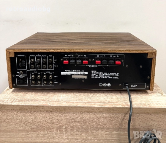 🔉Ретро интегриран усилвател AKAI AM-2600 - Made in Japan🔉, снимка 4 - Ресийвъри, усилватели, смесителни пултове - 52939888