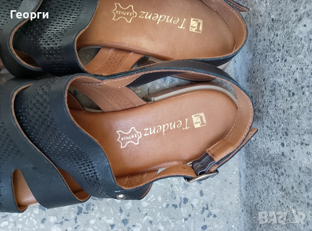 Нови дамски сандали от естествена кожа, снимка 2 - Сандали - 53879870