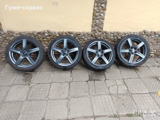 4 броя алуминиеви джанти 18" 5х112 Ауди, Фолксваген, Шкода, Сеат 