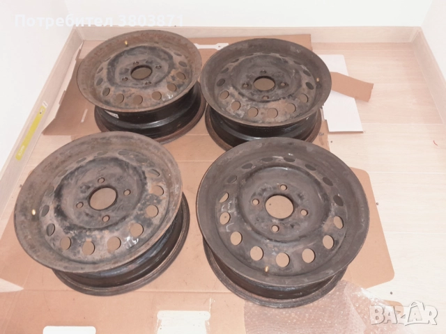 Стоманени джанти 14", снимка 2 - Гуми и джанти - 52452226