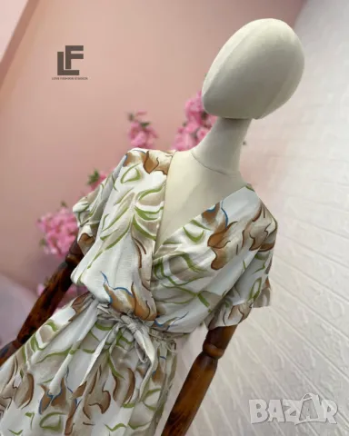 Рокля LFS Summer Mood Green , снимка 2 - Рокли - 50435308