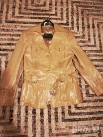 Дамско кожено яке , снимка 2 - Якета - 32055485