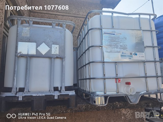 IBC контейнери 600 литра(80см/120см), снимка 6 - Други машини и части - 30679018
