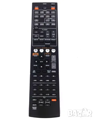 Дистанционно RAV491 ZF30320 за рисивер YAMAHA, снимка 2 - Ресийвъри, усилватели, смесителни пултове - 48411527
