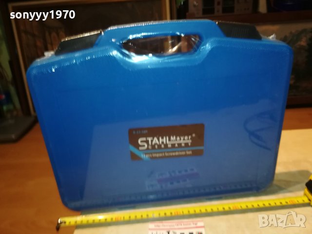 ЯКИ УДАРНИ ОТВЕРТКИ 12БР В КУФАР 0509221159, снимка 2 - Отвертки - 37904640