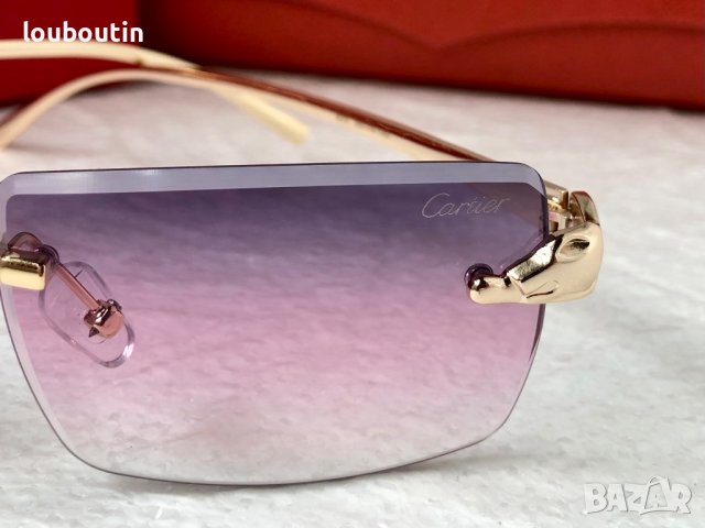 Cartier 2023 дамски слънчеви очила правоъгълни, снимка 11 - Слънчеви и диоптрични очила - 42854308