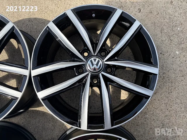 4 броя алуминиеви джанти за Volkswagen Golf Touran,E-Golf,Passat 16, снимка 5 - Гуми и джанти - 55899078