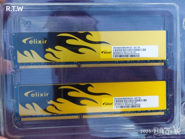 RAM памет 8GB (2x4GB) Elixir DDR3 1866MHz, снимка 2 - RAM памет - 51924496