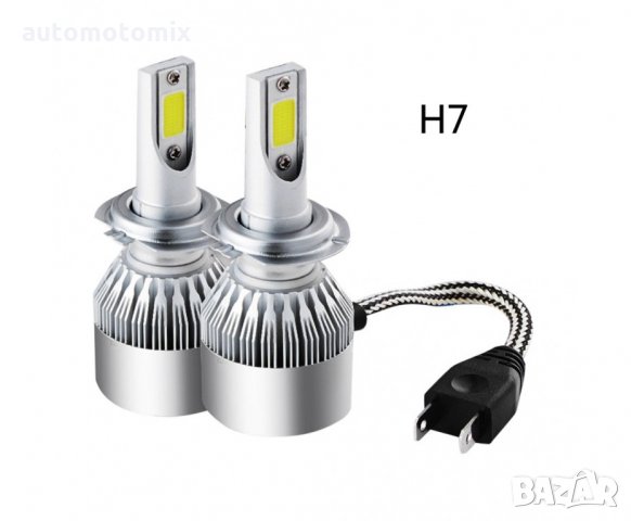 ДИОДНИ КРУШКИ LED H7 C6  - 36W 2БР.НАМАЛЕНА ЦЕНА, снимка 1 - Аксесоари и консумативи - 32179259