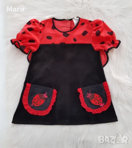 Детска рокля Калинка 5-6 години, снимка 10 - Детски рокли и поли - 47321321