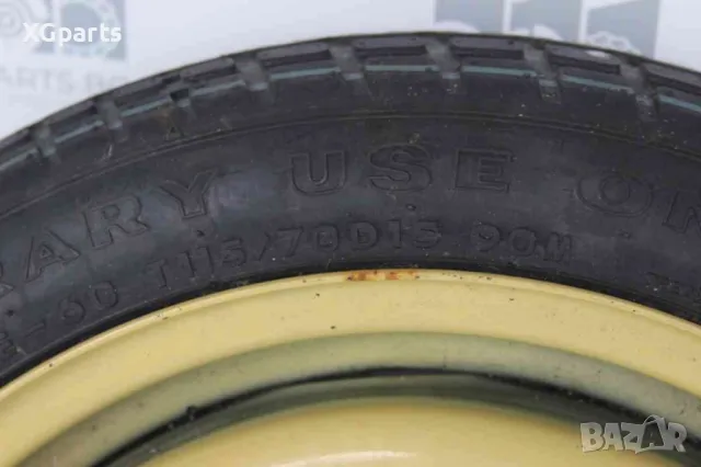 Резервна гума патерица 15 цола 5x114.3 за Mazda 3 (2003-2009), снимка 2 - Гуми и джанти - 48521196