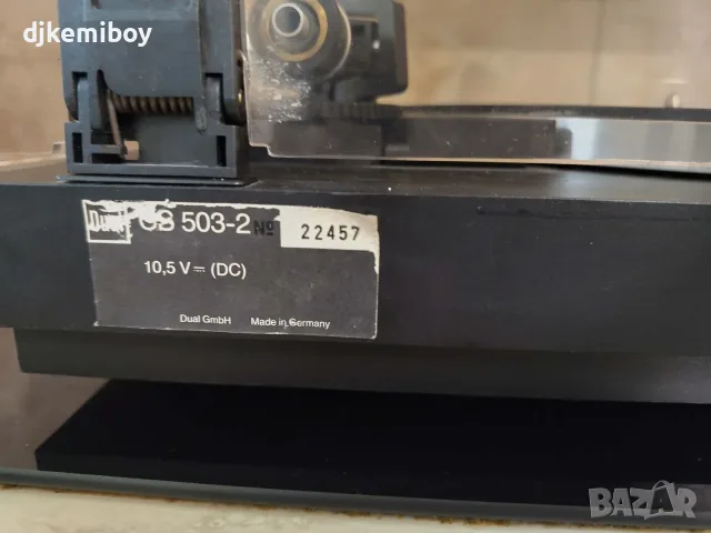 Грамофон Dual CS 503-2 , снимка 7 - Грамофони - 55889824