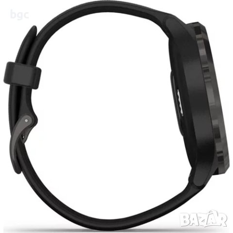 НОВ Garmin Vivomove 3 Sport Smartwatch със силиконова каишка, Black, 24 МЕСЕЦА ГАРАНЦИЯ, снимка 2 - Смарт часовници - 42891613