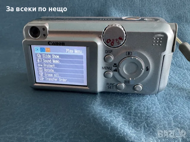 Цифров фотоапарат Canon PowerShot A460 , 5MP , Canon A460, снимка 11 - Фотоапарати - 56228630