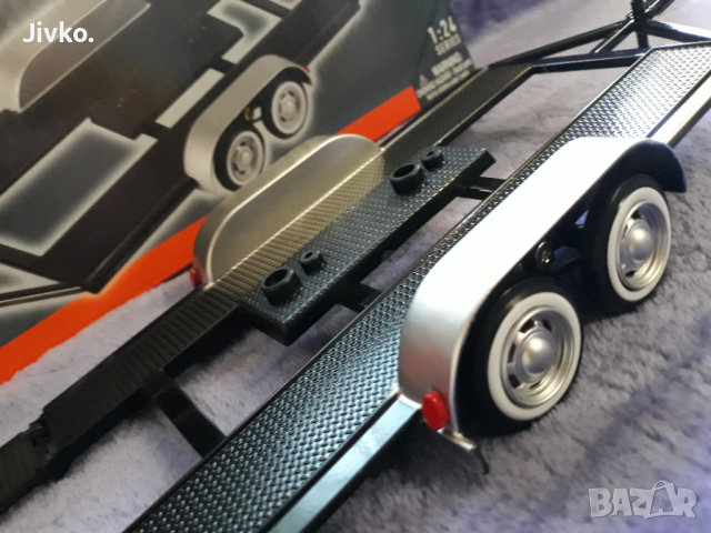 Платформа 1.24 Motor Max Platform metal trailer 1.24 , снимка 5 - Колекции - 36410434