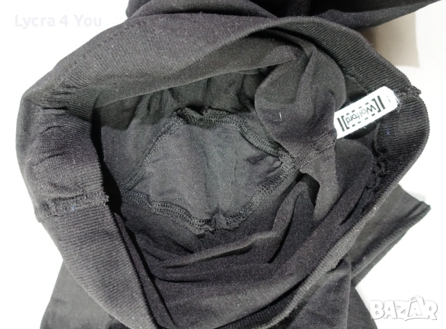 Wolford Velvet 66 черен клин чорапогащник S/L размер, снимка 4 - Клинове - 53144124