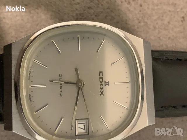 Edox Swiss ETA quartz   , снимка 5 - Мъжки - 48459890