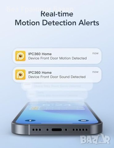 Нова 1080P Двойна Камера за Бебета - Нощно Видение, PTZ, Следене, снимка 5 - Други - 44248104