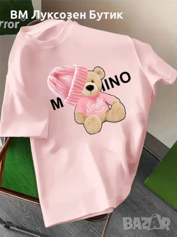 💖🔥 ДАМСКА ТЕНИСКА MOSCHINO – ЛЯТНА КЛАСА 🔥💖, снимка 1