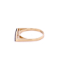Златен дамски пръстен 1,76гр. размер:54 14кр. проба:585 модел:22419-1, снимка 3