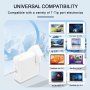 Ново зарядно устройство за лаптоп Mac Book Air 11 Стенен адаптер, снимка 2