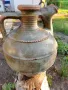 Стар голям глинен оцетник,крондир, снимка 9