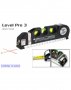Лазерен нивелир - Laser Level Pro 3 с ролетка 250 см, снимка 2
