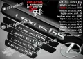 ПРАГОВЕ карбон LEXUS фолио стикери lepf, снимка 5