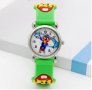 Супер Марио Super Mario силиконова верижка детски ръчен часовник , снимка 9