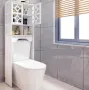 Waterproof Bathroom стилен шкаф за баня над тоалетна 48 х 23 х 150 см;, снимка 10