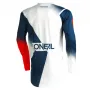 Мотокрос джърси O'NEAL RACEWEAR V.22 BLUE/WHITE/RED, снимка 2