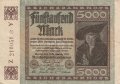 5000 марки 1922, Германия