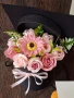 Кутия шапка със сапунени цветя за бъдещи абитуриенти или абсолвенти🎓, снимка 1