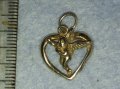 СТАРИНЕН АРТ ДЕКО СРЕБЪРЕН ПЕНДАНТ АМУРЧЕ ВИСОКА ПРОБА СРЕБРО ФИНА МАЙСТОРСКА РЪЧНА ИЗРАБОТКА 40040, снимка 12