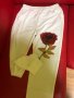 Елегантен комплект с блестяща роза: еластична блуза и панталон, снимка 2