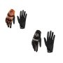 Мото ръкавици Automat, За АТВ, Крос, Текстил, М size, Черни и оранжеви, снимка 1