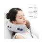 U-образна електрическа масажна възглавница, цервикална опора, магнитотерапия, снимка 1