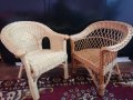 Детски ратанов фотьойл/кресло