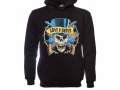 Нов детски суичър с дигитален печат на музикалната група Guns N'Roses, череп, снимка 8
