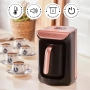 Кафемашина за турско кафе KARACA Hatır Roast Turkish Coffee Machine Rose  Нова в кашон  , снимка 6