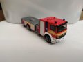 Метална количка Siku 1841 Mercedes-Benz Atego пожарна в мащаб 1:87, снимка 8