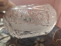 Бонбониера от оловен кристал Чехословакия , снимка 3