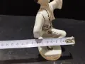 Стар български порцелан фигура танцьор, снимка 6