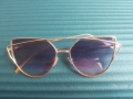 Дамски слънчеви очила с метални рамки, снимка 3