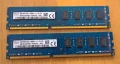 KIT 2 x 4GB DDR3 12800 ram памет за настолен компютър, снимка 1